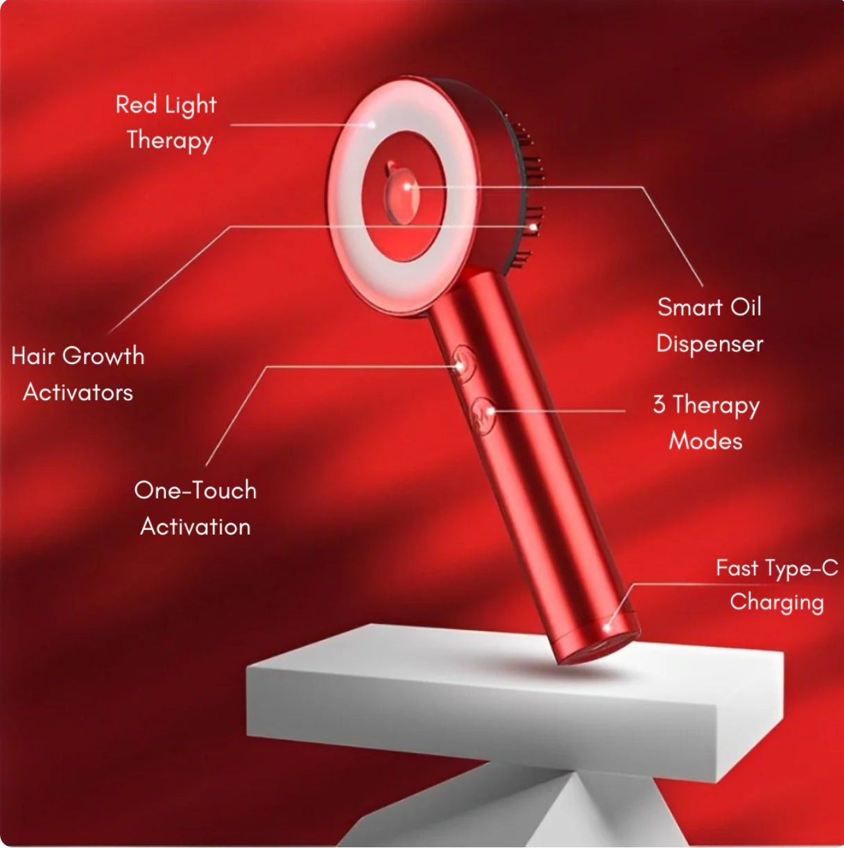 Relax-Comb Scalp Massager