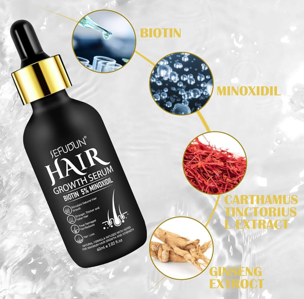 Hair Growth Care Anti Stripping Solution